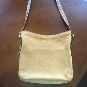 Coach Bags - Coach suede cross body purse Coach Bags - Coach suede cross body purse